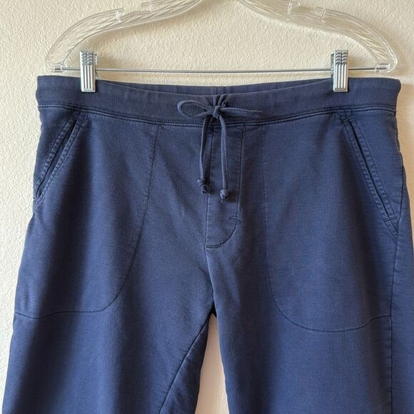 Vince French Terry Drawstring Shorts in Coastal - Picture 3 of 8